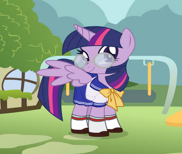 School Girl Twilight Sparkle