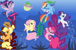 Seaponies of the sea