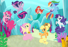 Ariel and the Seaponies