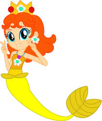 Princess Daisy the mermaid