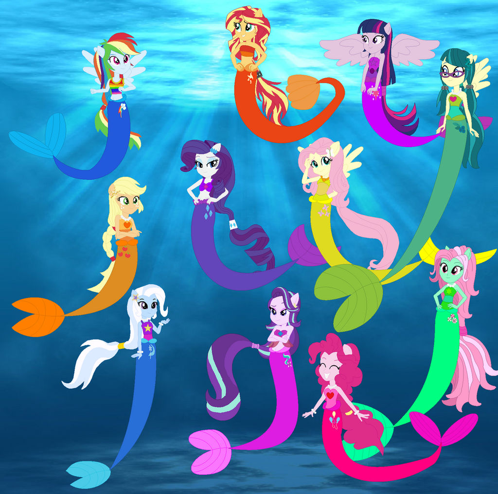 Mermaids of the Sea by user15432 on DeviantArt