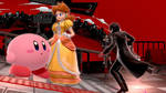 Joker Princess Daisy and Kirby by user15432