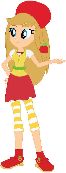 picture Apple Dumpling Strawberry Shortcake Characters apple dumplin in equestria girls style