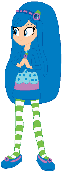 Blue Raspberry Equestria Blueberry Muffin in Equestria Girls style by user15432 on DeviantArt