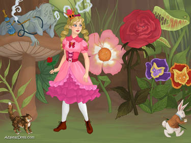 Peachette in Wonderland
