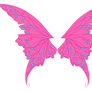 Pink Gothic Wings