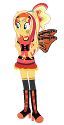 Sunset Shimmer Hallowinx by user15432