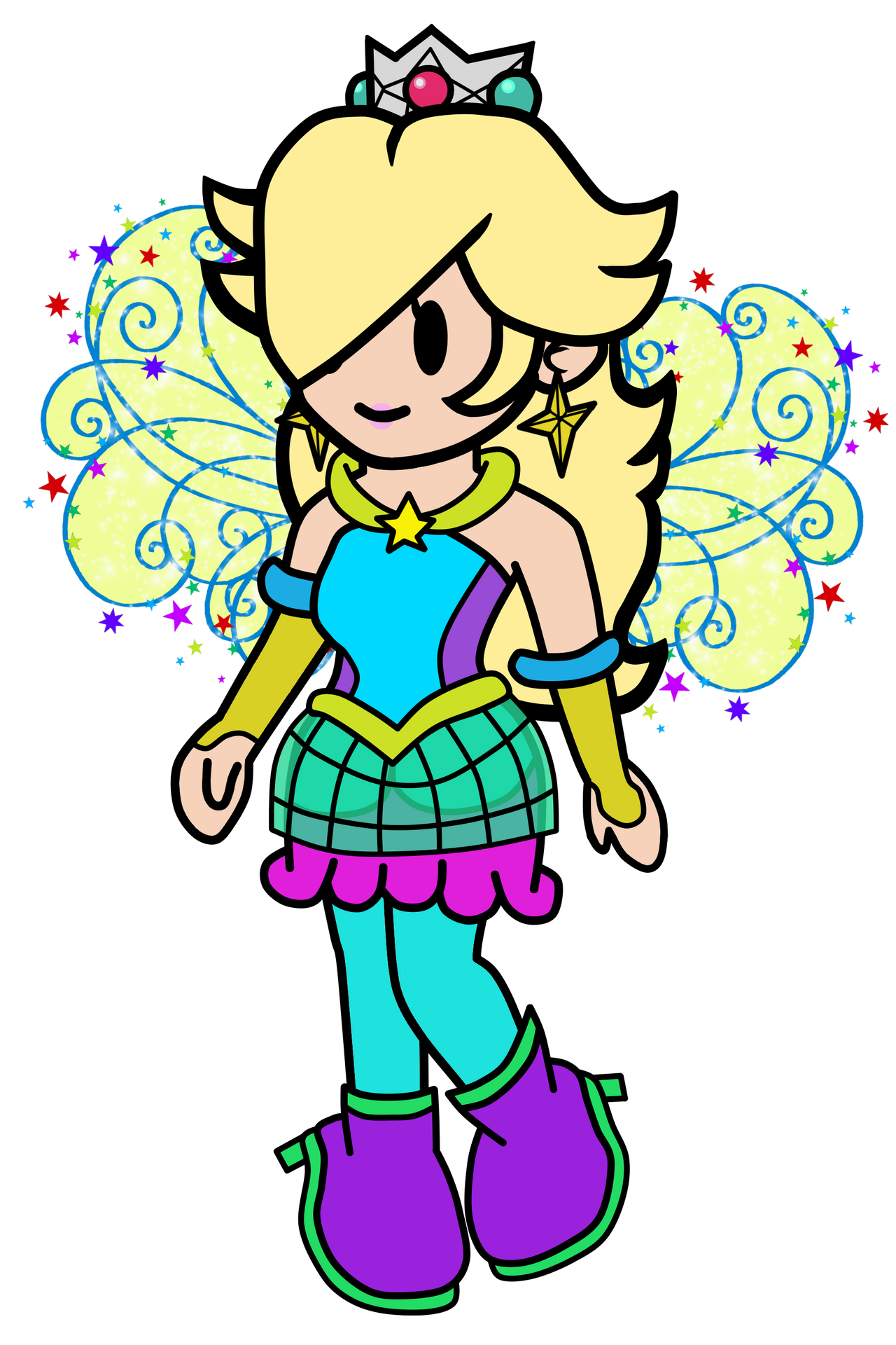 User15432 Cosmix Paper Rosalina by user15432 on DeviantArt
