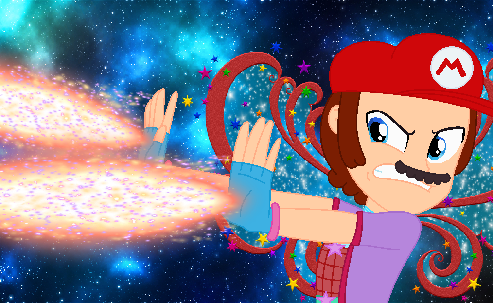 User15432 Mario: Cosmic Flames by user15432 on DeviantArt
