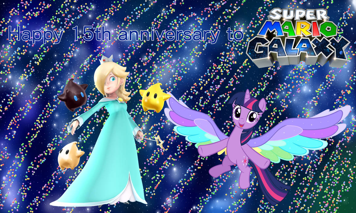 Super Mario Galaxy 15th Anniversary by user15432 on DeviantArt