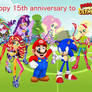 Mario and Sonic 15th Anniversary