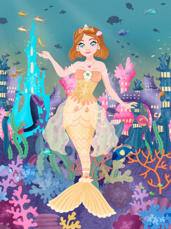 User15432 Daisy in a Mermaid Tale by user15432 on DeviantArt