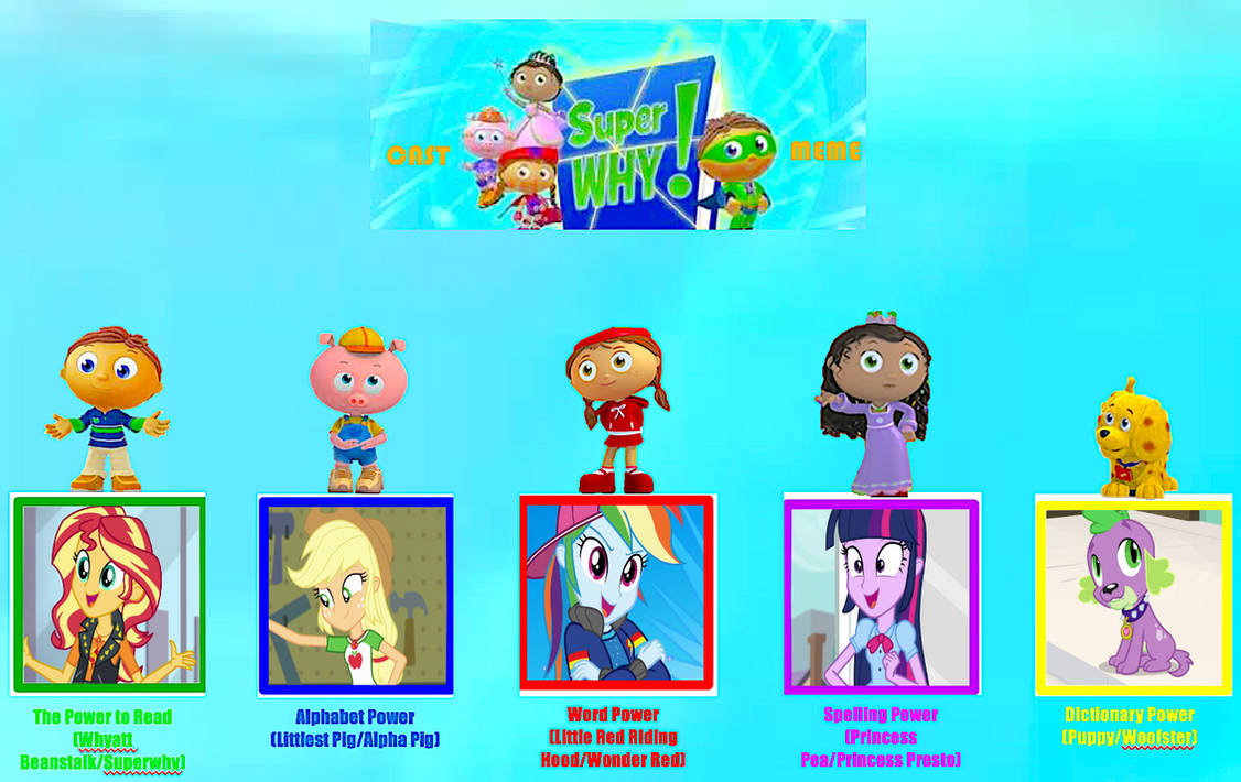 Super Shimmer Super Why Cast Meme By User15432 On DeviantArt Super shimmer super why cast meme by user15432 on deviantart