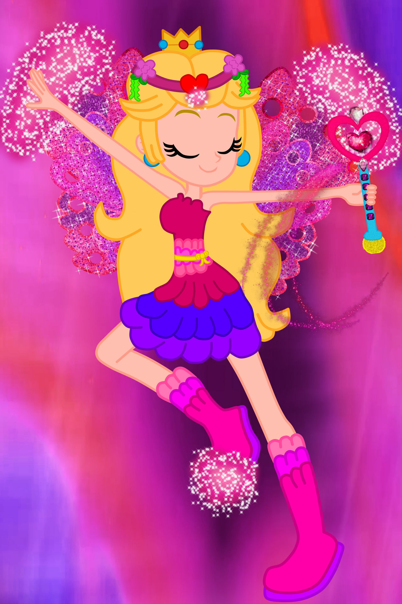 User15432 Peach: Mythix Transformation by user15432 on DeviantArt