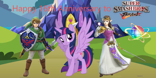 Smash Bros. Brawl 16th Anniversary by user15432