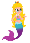 Mermaid Peach EG Style by user15432
