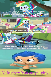 Gil Asks If Rainbow Dash Is Okay