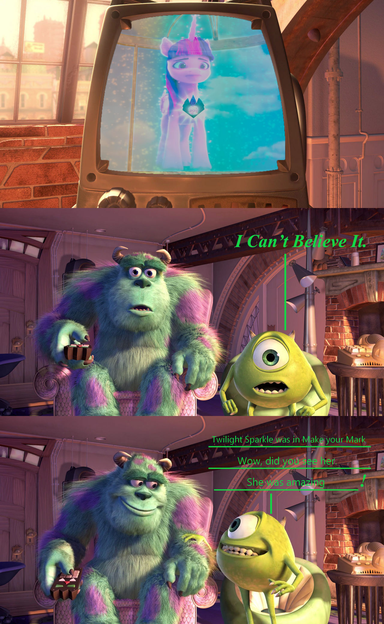 Mike And Sulley See Twilight Sparkle By User15432 On DeviantArt mike-and-sulley-see-twilight-sparkle-by-user15432-on-deviantart