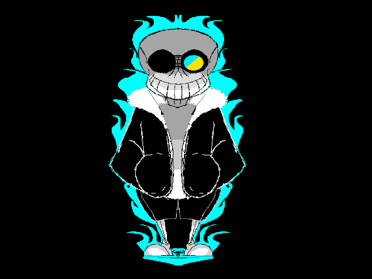 Undertale : Hard Mode Sans sprite by French-Ant on DeviantArt