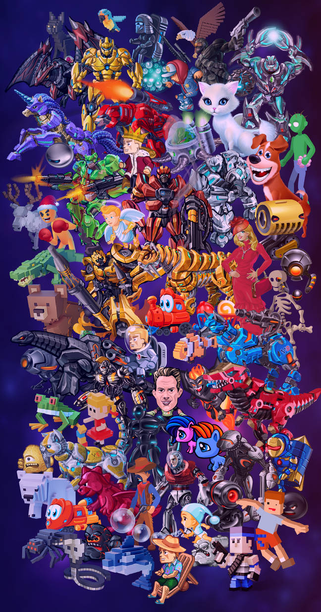 Games Characters. Deviantart all the game characters I've ever made by GucalovPavel on DeviantArt