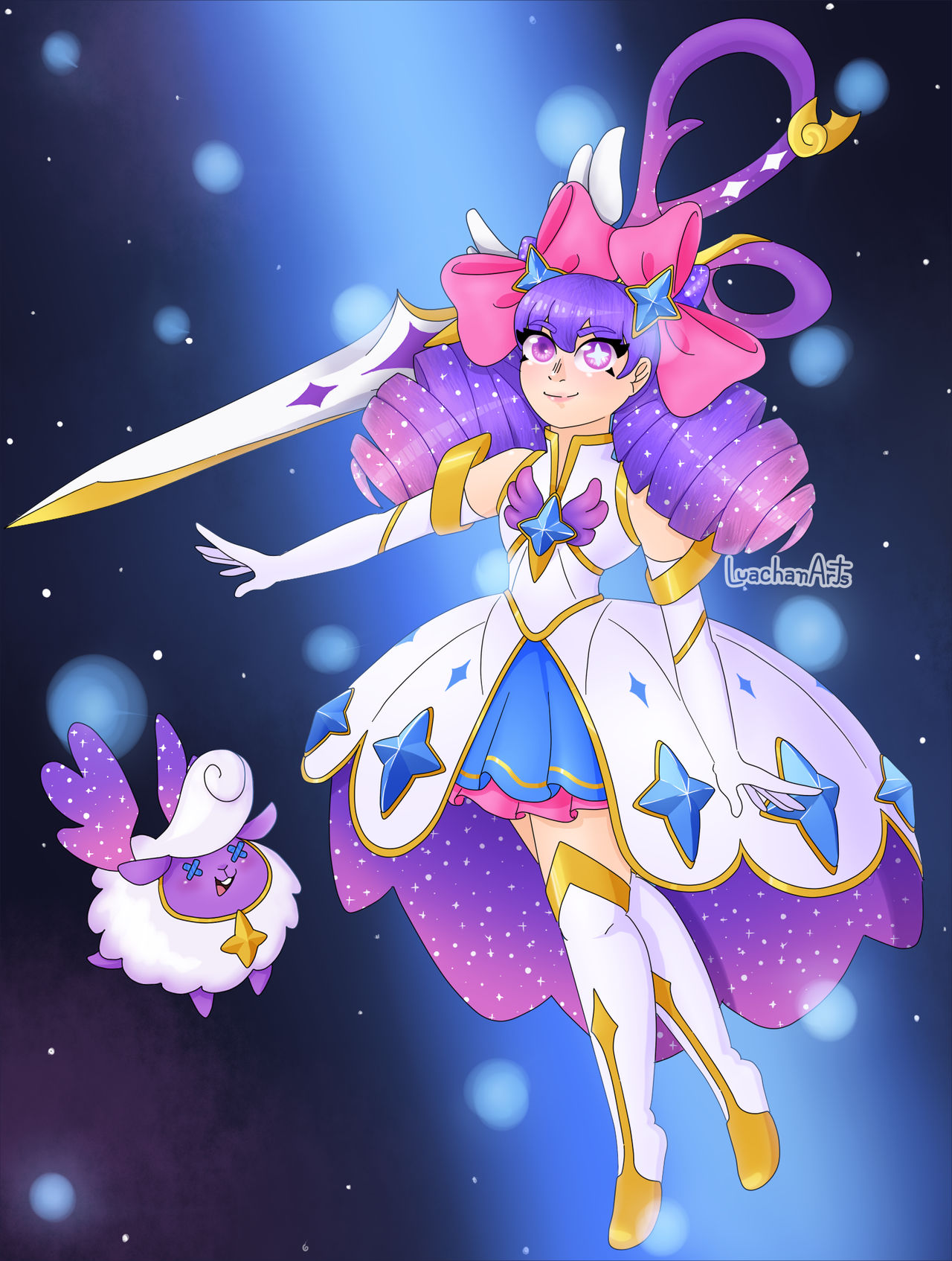 Star Guardian Gwen - LoL Fanart by LuachanArts on DeviantArt