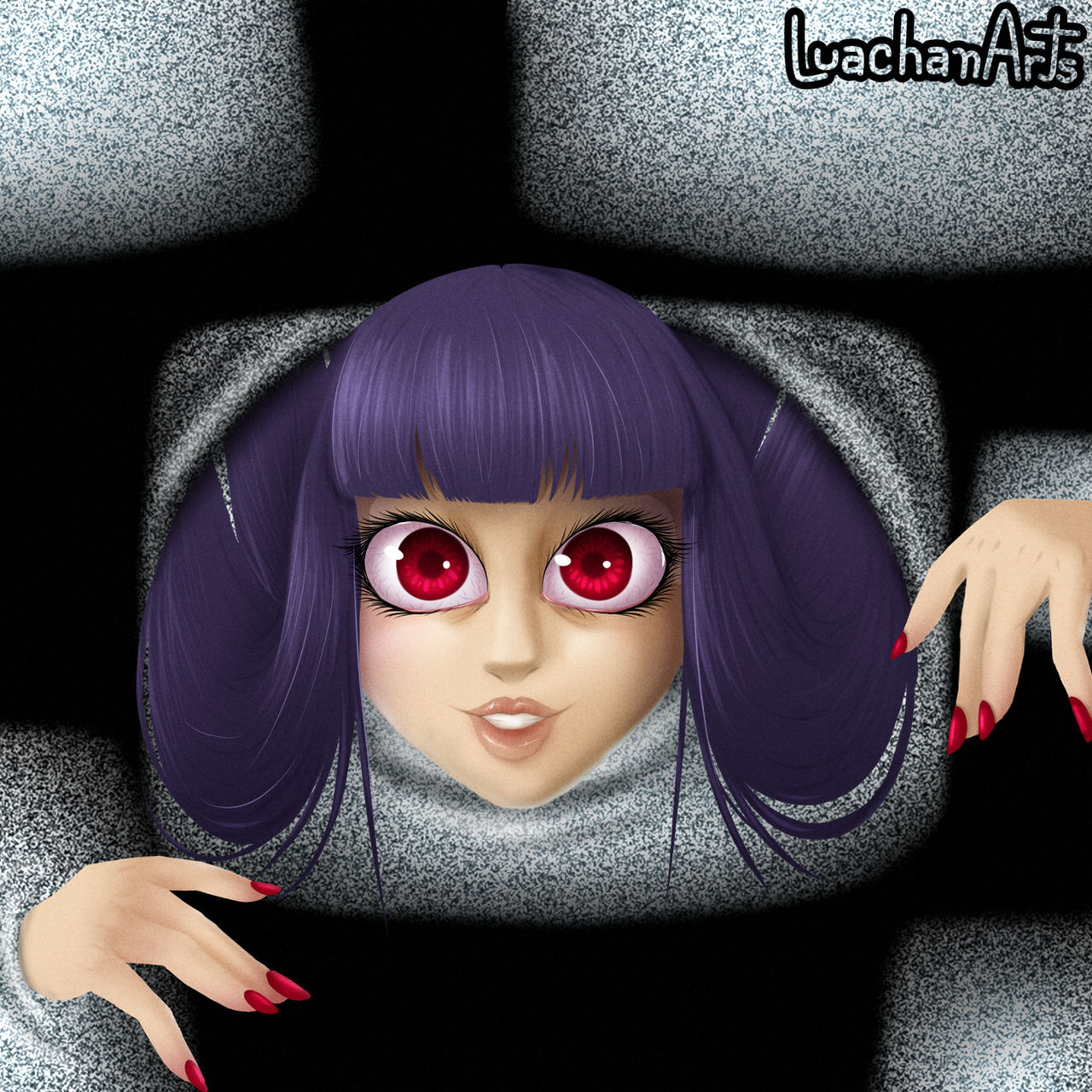 explore the best screeno art | deviantart Images High... Screen Girl - Original Art by LuachanArts on DeviantArt