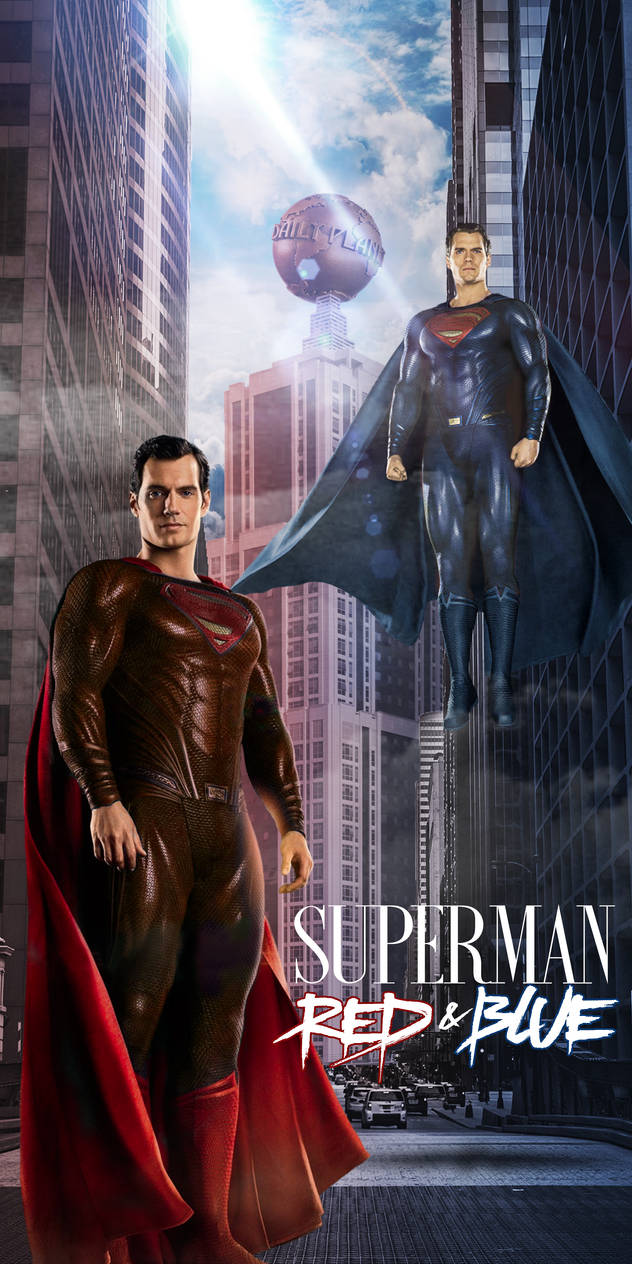 Superman Red/Superman Blue *Vintage (1963) by 7StonesGFX on DeviantArt