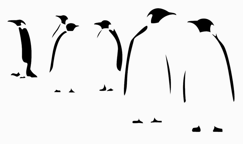 6 little penguins