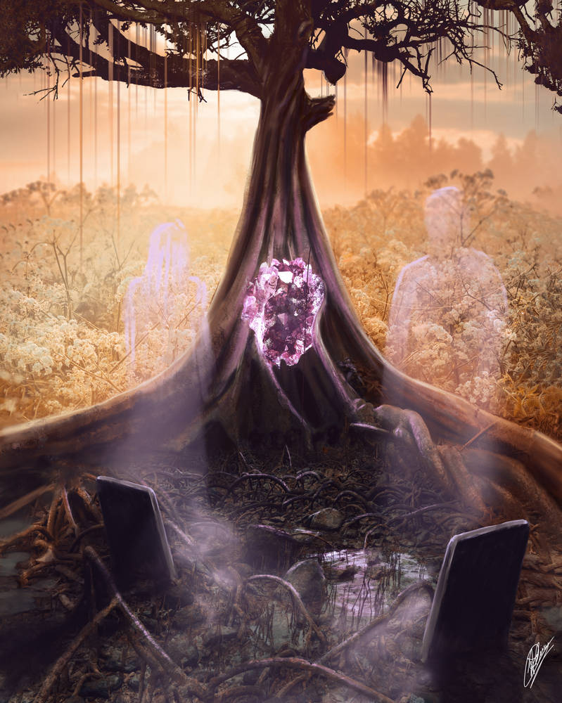 Prompt Day 3: Ancient Tree by TiagoAleixo on DeviantArt
