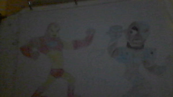 Iron Man vs. Cyborg by SpikeSedakai on DeviantArt