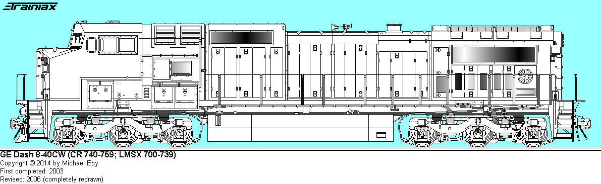 C40 Vector Conrail GE C40-8W base by Coolartist102010 on DeviantArt