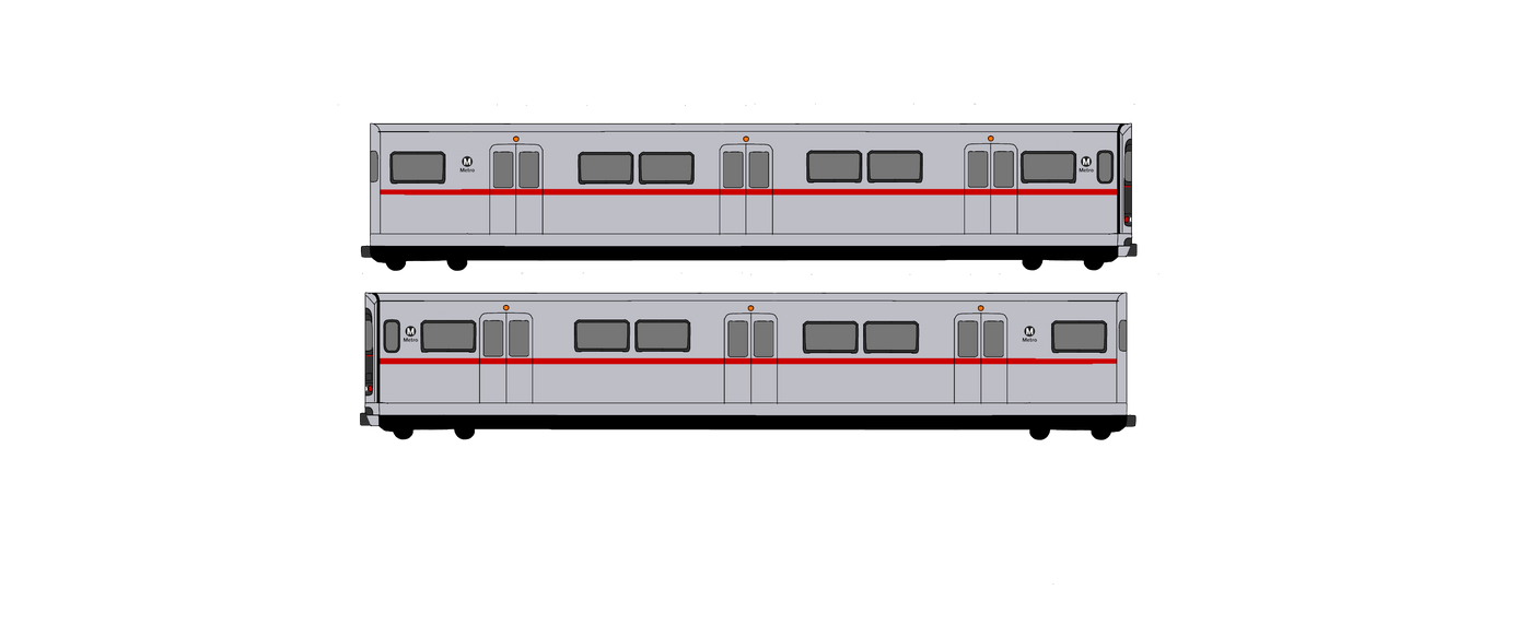 LACMTA red stripe Breda A650 subway car by Coolartist102010 on DeviantArt