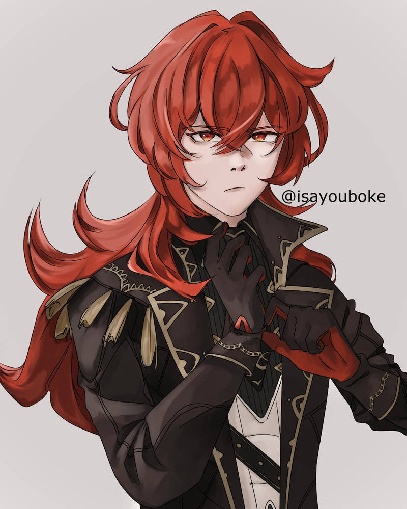 Diluke Diluc (Genshin Impact) Fan Art by isayouboke on DeviantArt