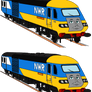 Pip and Emma the HST Diesel Twins
