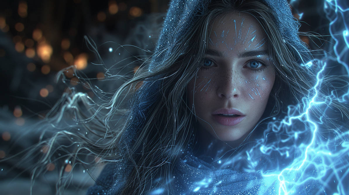 H96ven Female Mage Training In Electricity Magic I by silver7ight on ...