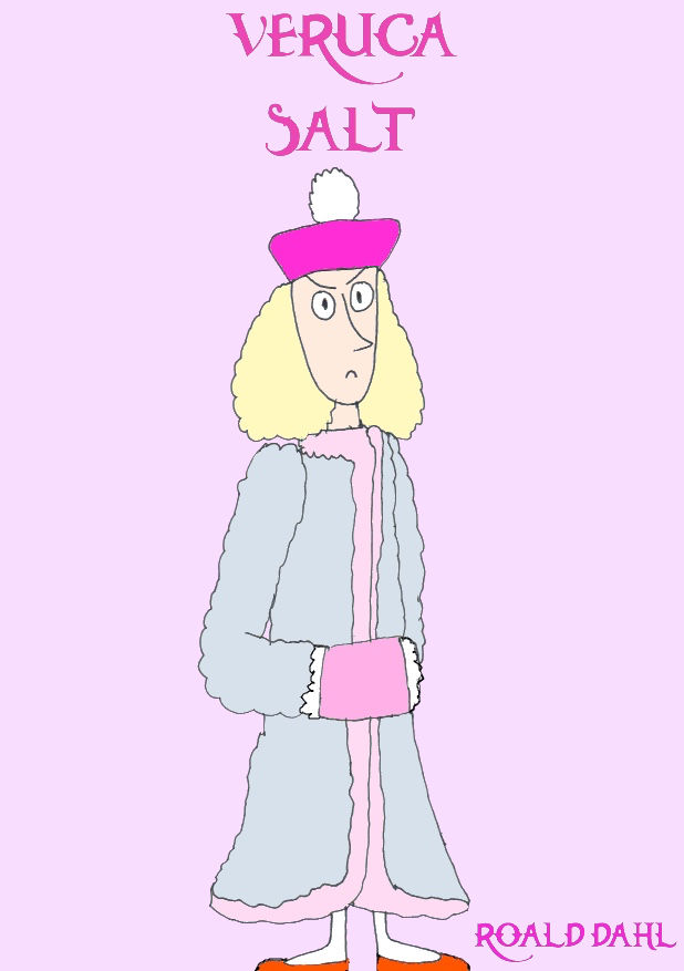 Veruca Drawing Illustration of Veruca Salt by FoxTeen0206 on DeviantArt