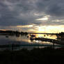 The Harbour at Sunset