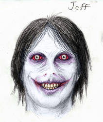 Jeff the Killer makeup concept