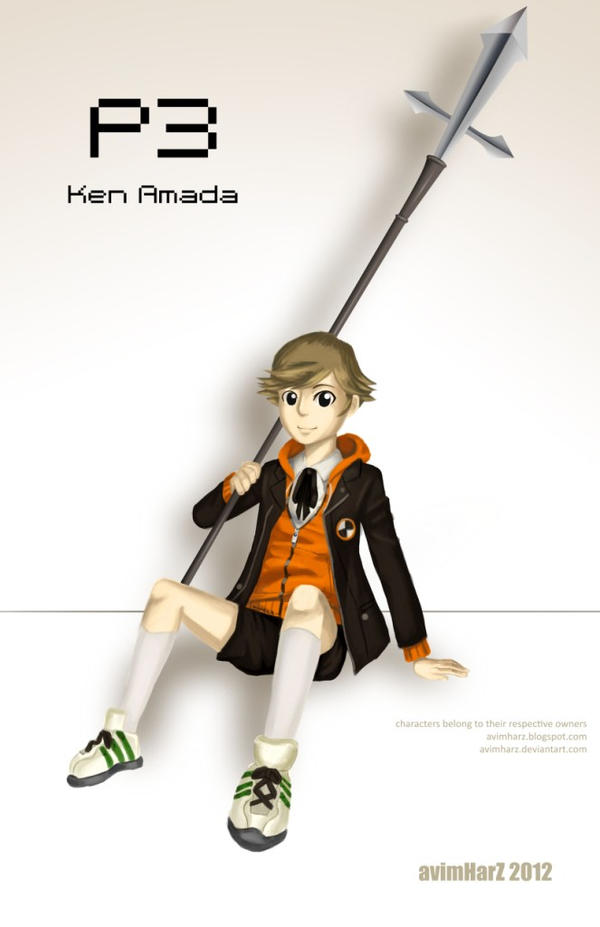 Art trade: Ken Amada of Persona 3