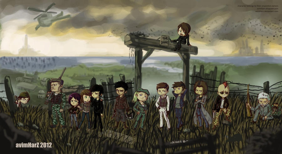 Commission: S.T.A.L.K.E.R. Chibis by avimHarZ