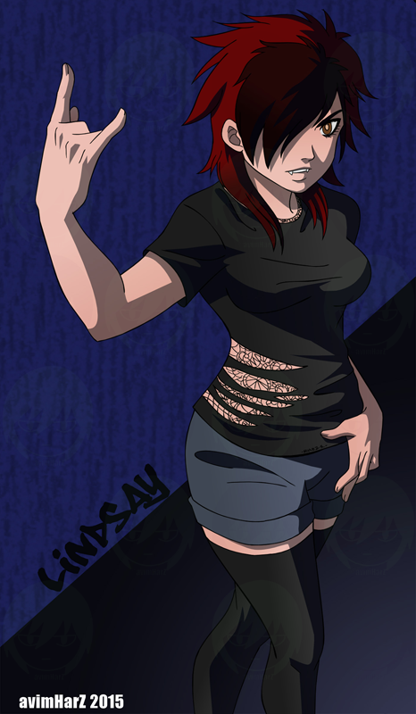 Commission: Lindsay by avimHarZ
