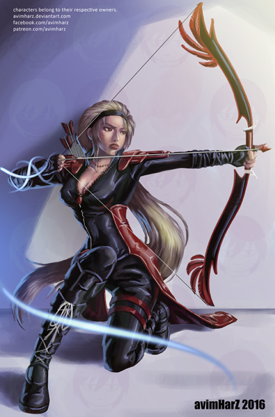 COMMISSION: Red by avimHarZ