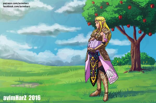 Commission: Zelda by avimHarZ