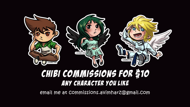 $10 Chibi Commissions NOW OPEN! by avimHarZ $10 Chibi Commissions NOW OPEN! by avimHarZ