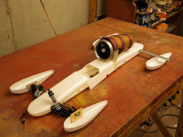 R/C Ducted Fan Ice / Snow racer #4