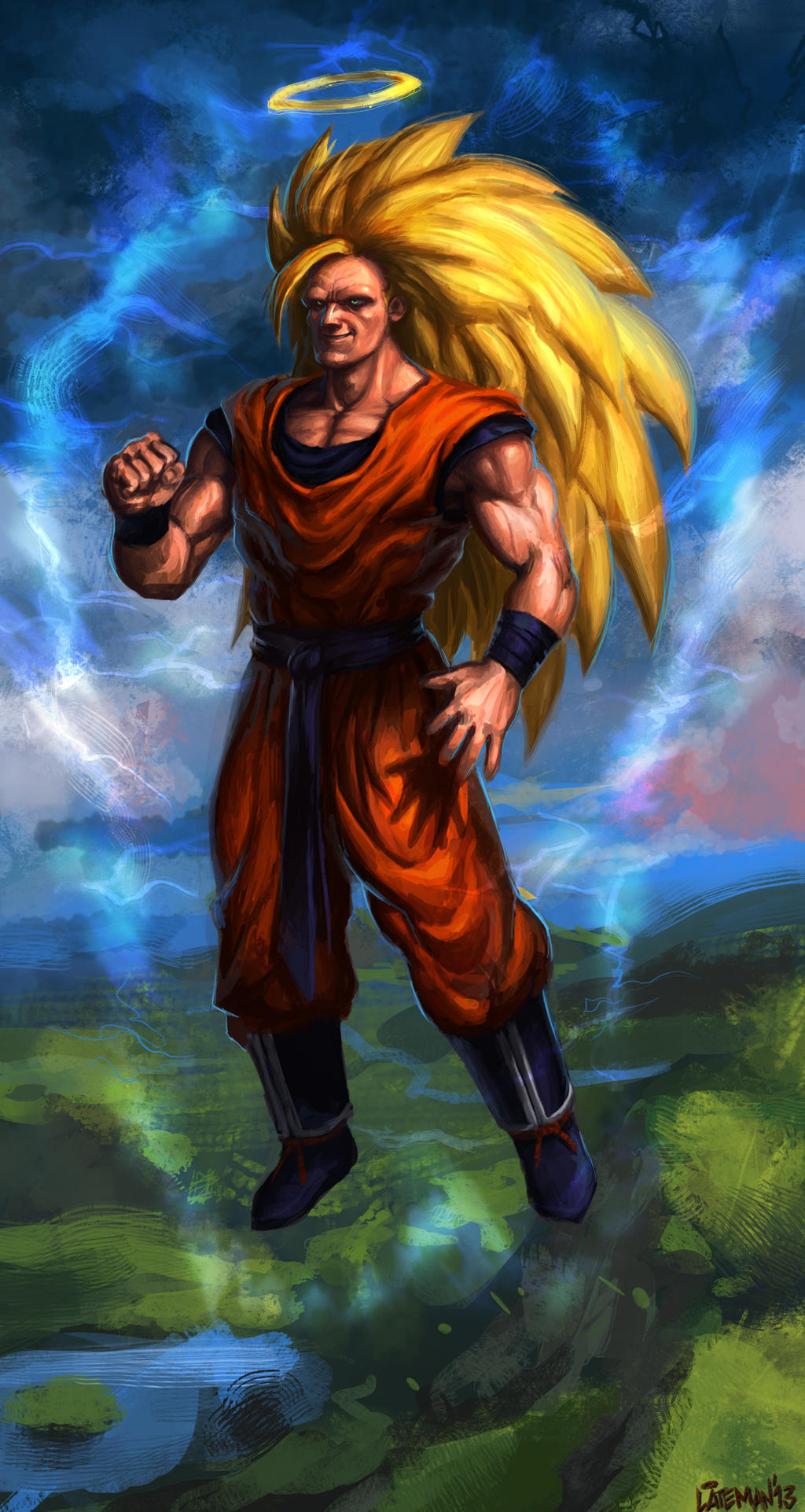 Goku  Dragon Ball Super Steam Artwork by Saad2003 on DeviantArt