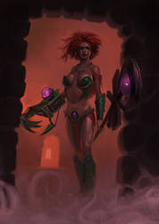 Claw Sorceress by theLateman
