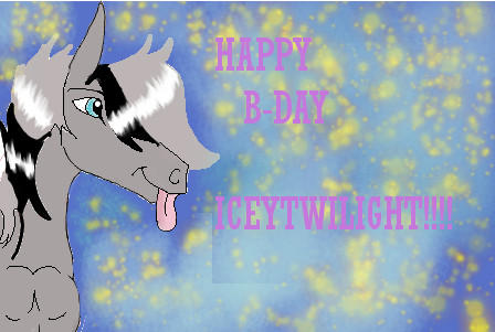 HAPPY BIRTHDAY ICEYTWILIGHT!!!!!!!!!!!!!!!!!!!!!!!