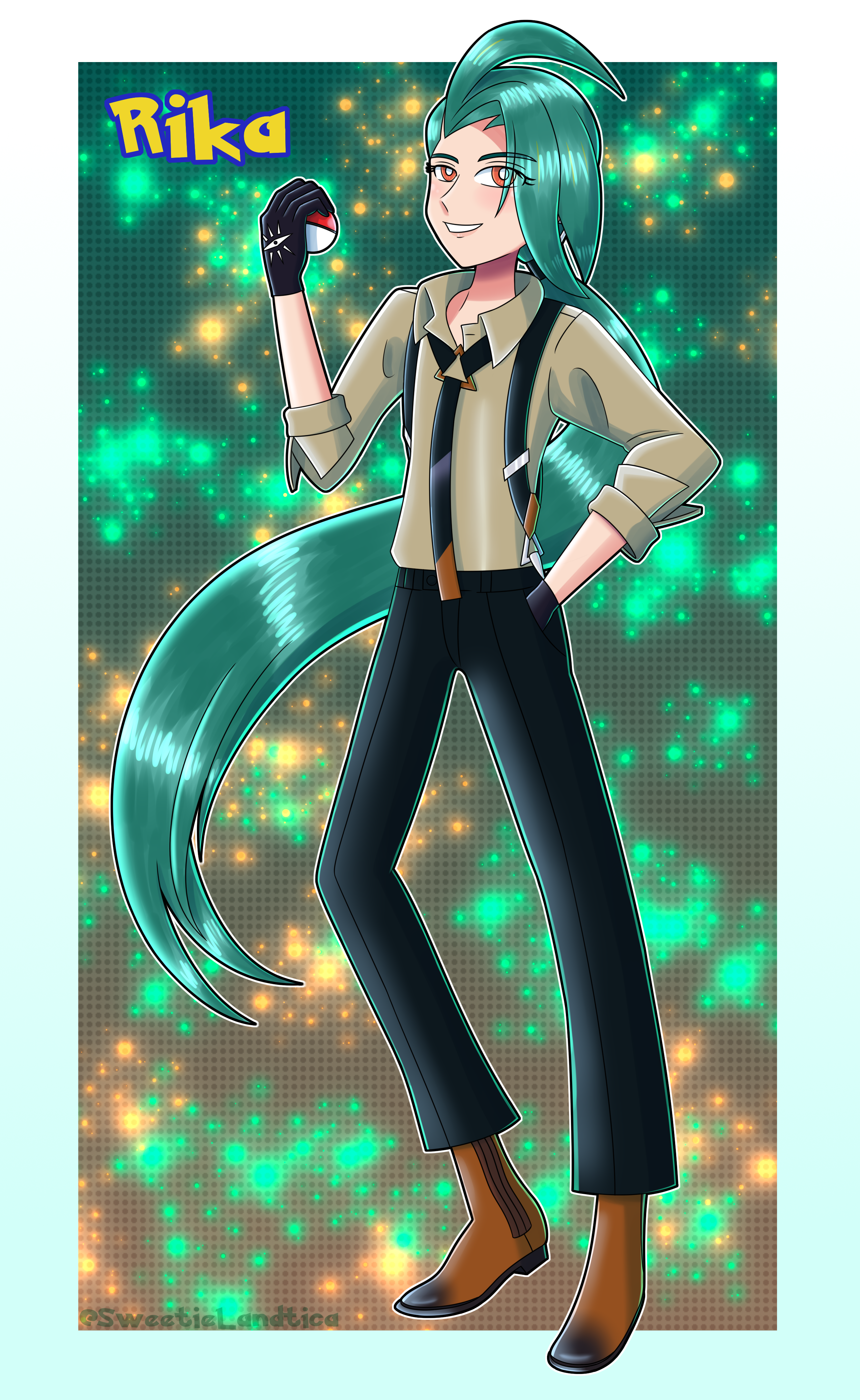 El Rika's Rika from Pokemon by TheSweetieLandtica on DeviantArt