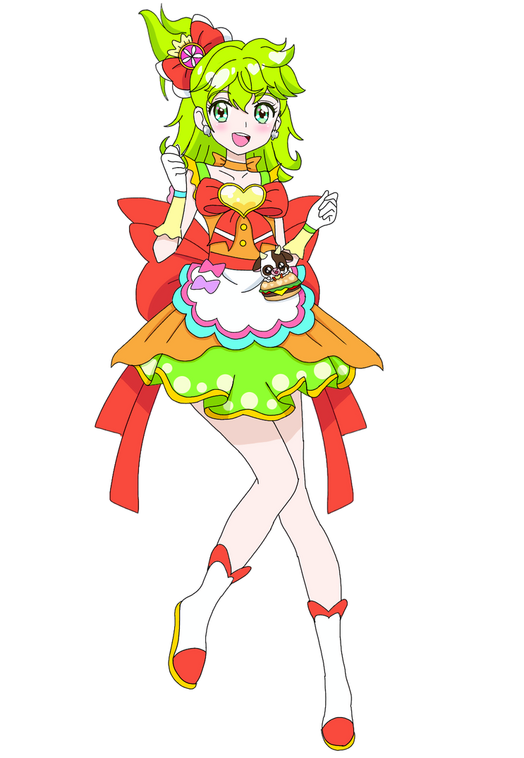 Cure Savory ( Delicious party precure fan OC) by jaribj on DeviantArt